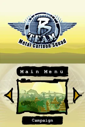 B Team - Metal Cartoon Squad (Europe) (En,Fr,De,Es,It) screen shot title